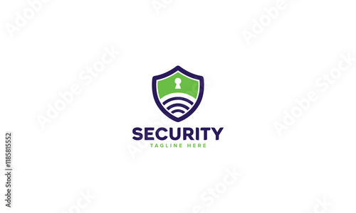 Professional Artificial Intelligence Protection Shield Security Logo Design Vector Template, Digital Safety Emblems