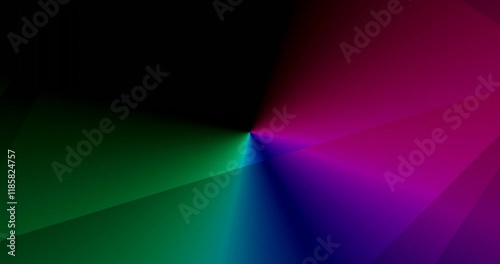 Exploring vibrant geometric patterns in dynamic light displays at a local art installation