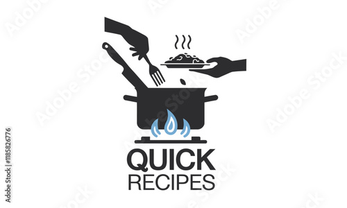 Quick Street Food Vector art Clipart graphic