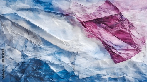 Wallpaper Mural Abstract Wrinkled Paper Texture  Blue  Purple  White Background Torontodigital.ca
