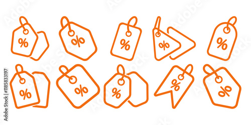 Price Tag Line Icon
