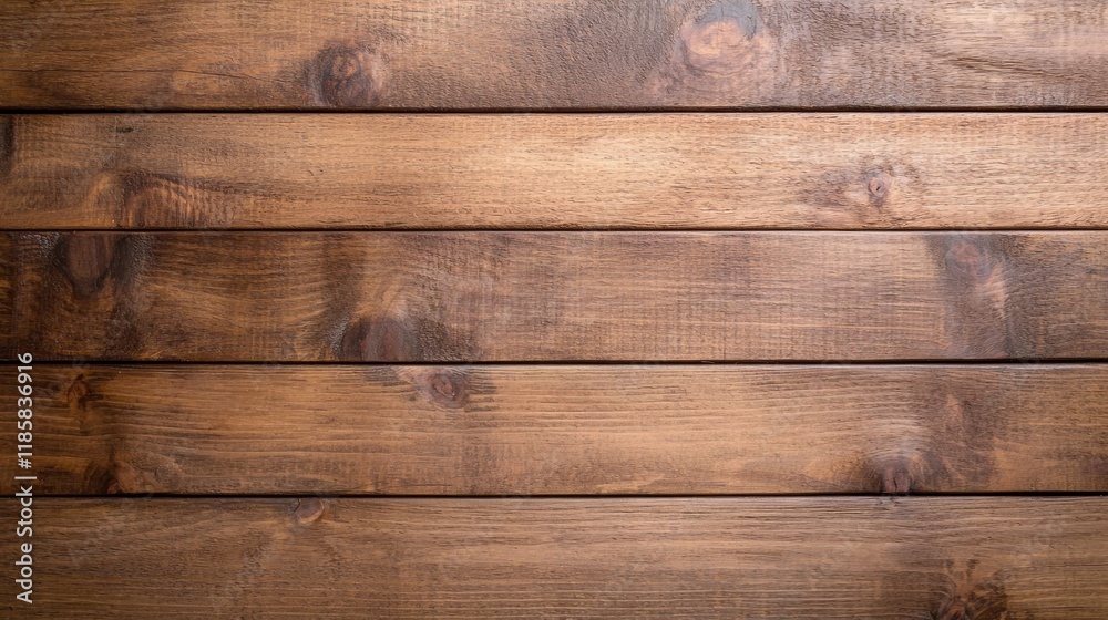 Naklejka premium Horizontal Dark Brown Wood Planks Texture, Background, Nature, Wood Grain Wood texture, Wooden background