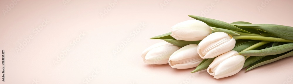 White Tulips on Pink Background Close-up Composition, Floral Photography, Spring Concept,Flowers,Tulip Flowers, Spring White Tulips on Pink Background Close-up Composition, Floral Photography, Spring Concept,Flowers,Tulip Flowers, Spring