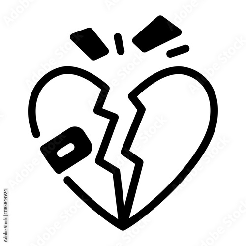 Heart broken