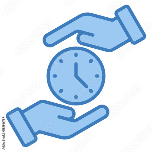 Save Time Icon Element For Design