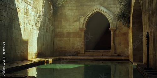 Discovery of the Pool of Siloam: Confirmation of the Biblical Healing Location in Jerusalem photo