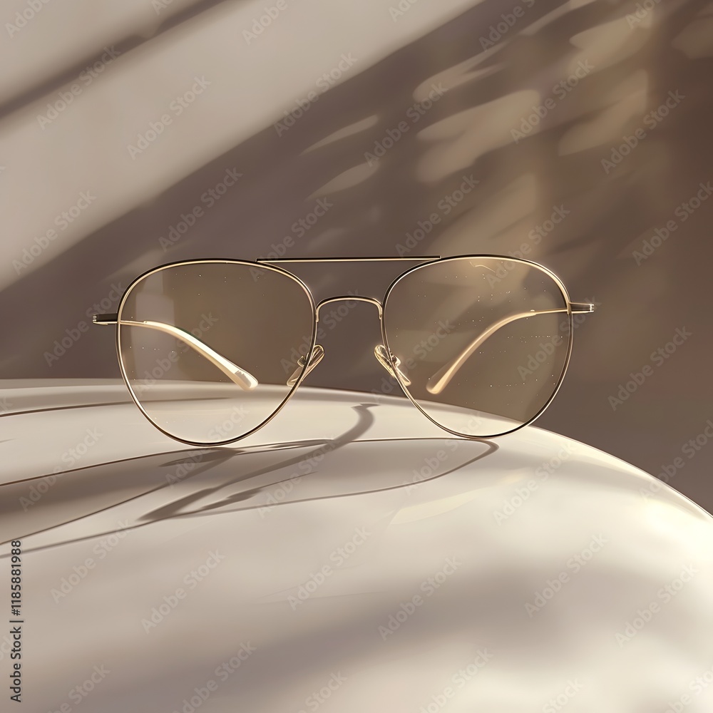 Elegant Metal Framed Eyeglasses with Shimmering and Understated Sophistication Elegant Metal Framed Eyeglasses with Shimmering and Understated Sophistication