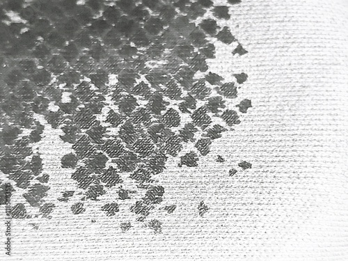 Paint stroke pattern on canvas