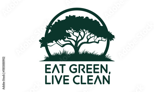 Sustainable Green Food Vector art