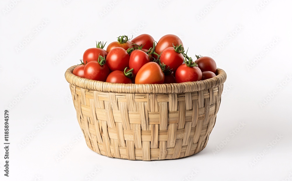 tomatoes in basket tomatoes in basket