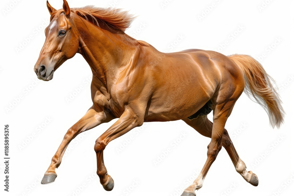High Quality Visual of Horse Isolated on Transparent Background High Quality Visual of Horse Isolated on Transparent Background