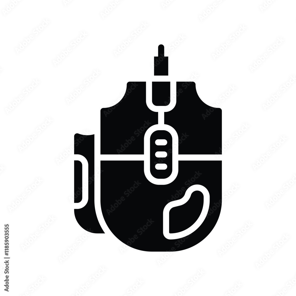 mouse icon. vector glyph icon for your website, mobile, presentation, and logo design. mouse icon. vector glyph icon for your website, mobile, presentation, and logo design.
