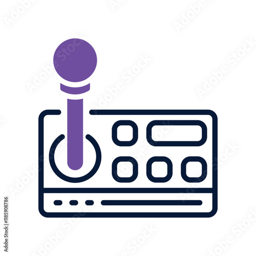 gamepad icon. vector dual tone icon for your website, mobile, presentation, and logo design.