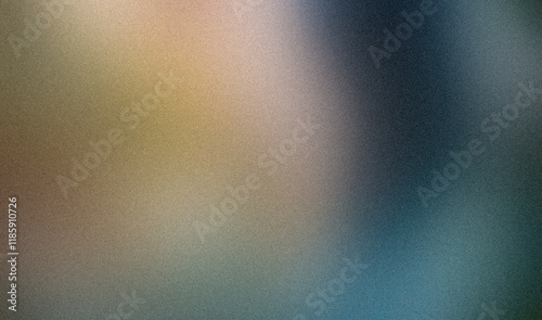 grainy noisy gradient grayish yellow blue abstract blurred background with noise