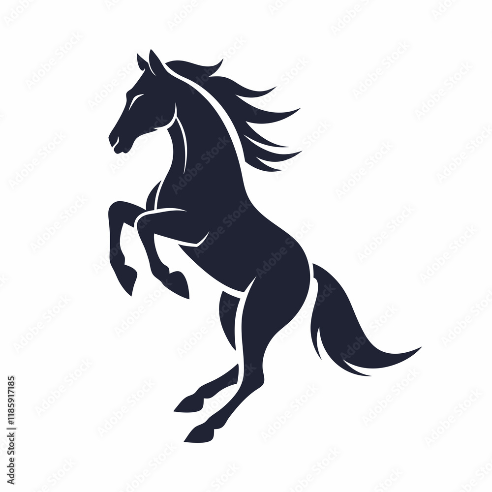 Obraz premium horse illustration