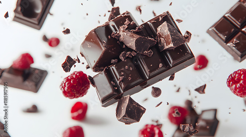 chocolate pices on the air business poster 