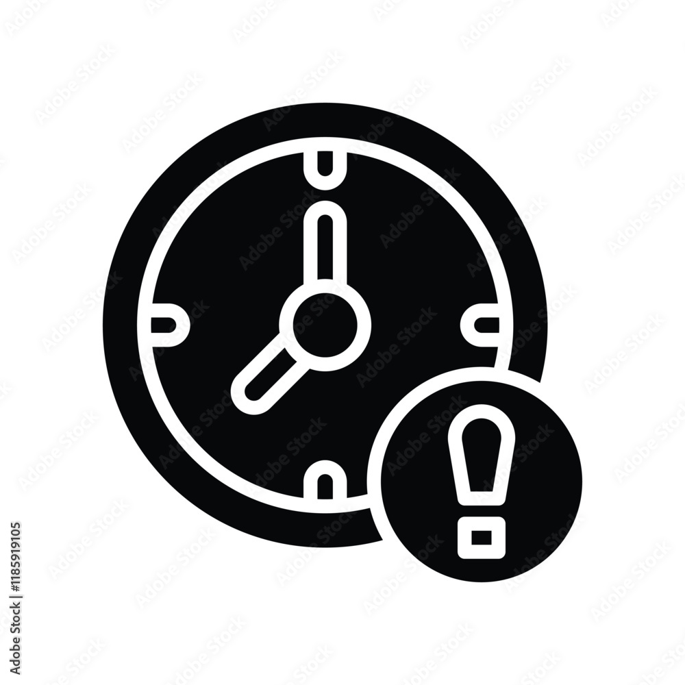 wall clock icon. vector glyph icon for your website, mobile, presentation, and logo design. wall clock icon. vector glyph icon for your website, mobile, presentation, and logo design.