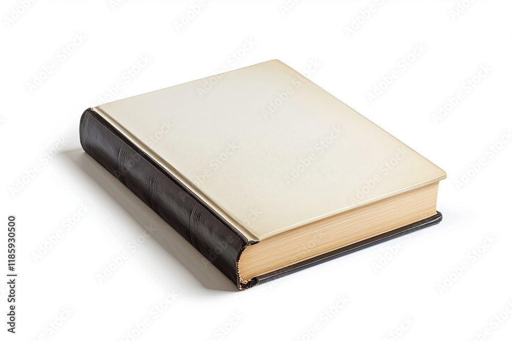 Ultra Quality Image of Blank Book Cover Isolated on a White Background Ultra Quality Image of Blank Book Cover Isolated on a White Background
