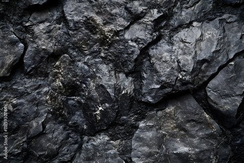 Wallpaper Mural Dark rock texture, mountain cliff face background, design element Torontodigital.ca