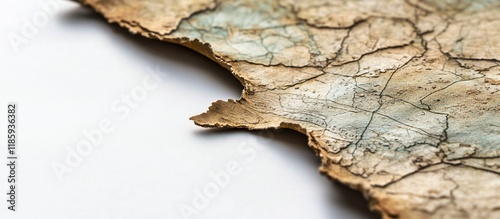 Ancient Map Fragment: A Glimpse into History