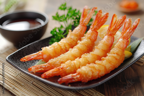 Golden Tempura Shrimp