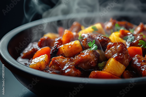 Steaming Sweet and Sour Pork Delight