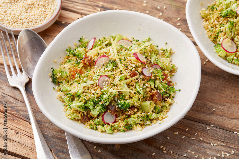 Broccoli Salad with Couscous Broccoli Salad with Couscous