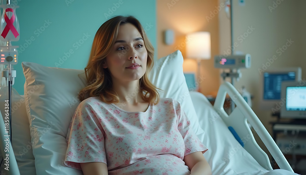 Fototapeta premium Breast Cancer Awareness Symbol 