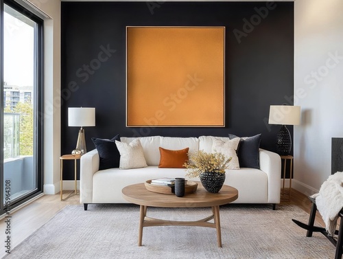 Modern Living Room Decor Fe...