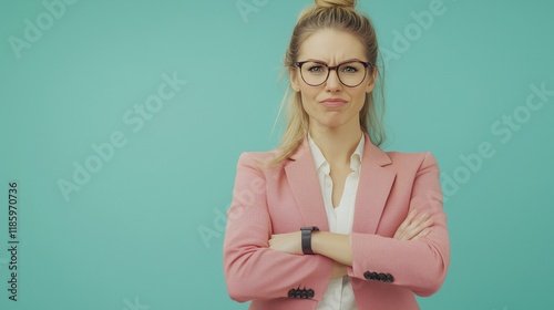 Serious Businesswoman: A de...
