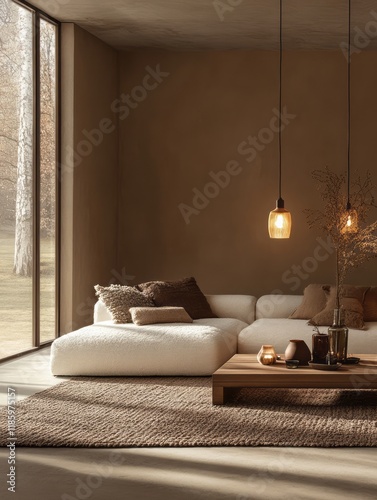Modern Minimalist Living Ro...