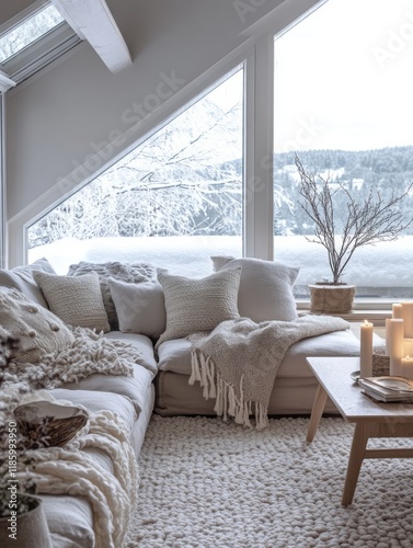 Cozy Winter Living Room Sec...