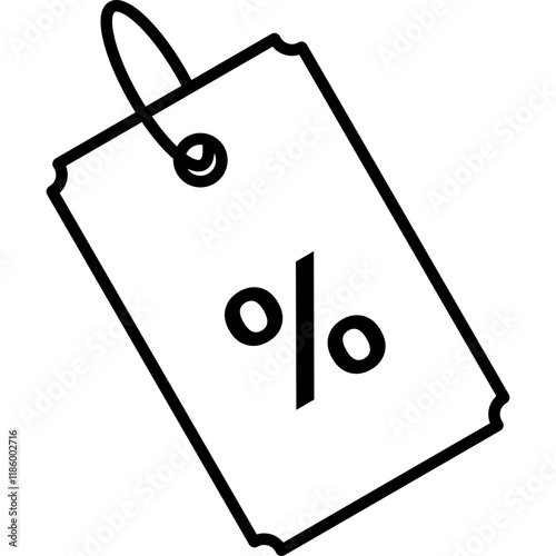 Price Tag Line Icon