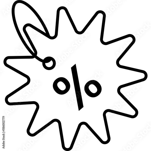 Price Tag Line Icon