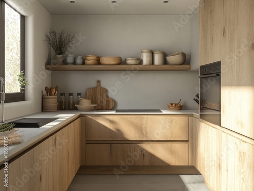 Modern Minimalist Kitchen D...