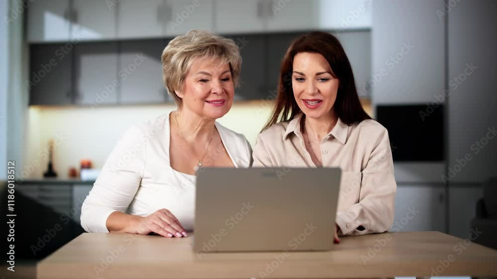 Teaching Tablet To Senior Woman Teaching Tablet To Senior Woman