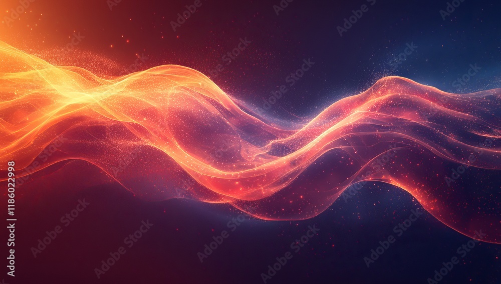 A swirling blend of red and blue in a vibrant abstract composition A swirling blend of red and blue in a vibrant abstract composition