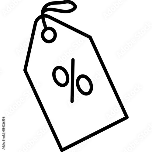 Price Tag Line Icon