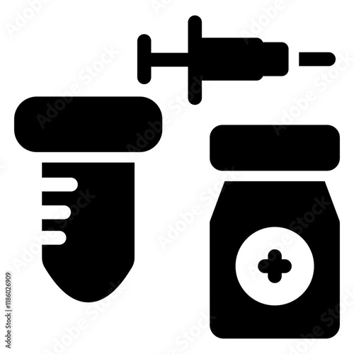 A clean medical equipment strong icon set, ideal for healthcare, hospitals, and diagnostics. Perfect for representing tools like stethoscopes, syringes, monitors, and more in modern designs.