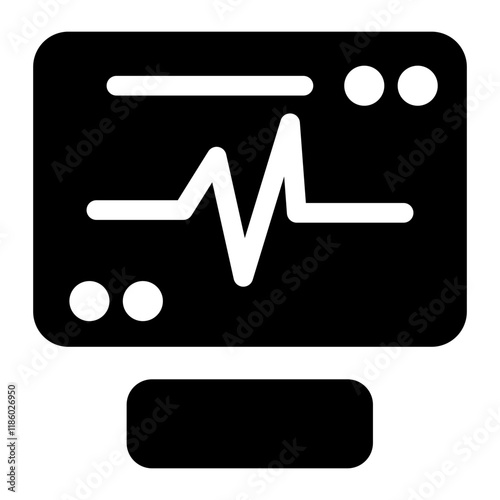A clean medical equipment strong icon set, ideal for healthcare, hospitals, and diagnostics. Perfect for representing tools like stethoscopes, syringes, monitors, and more in modern designs.