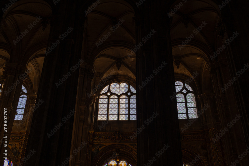 interior of saint cathedral city interior of saint cathedral city