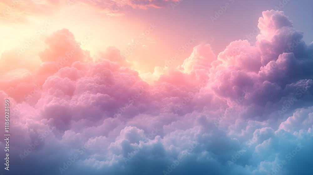 A background of a dreamy gradient blending pastel mint with gentle lilac A background of a dreamy gradient blending pastel mint with gentle lilac