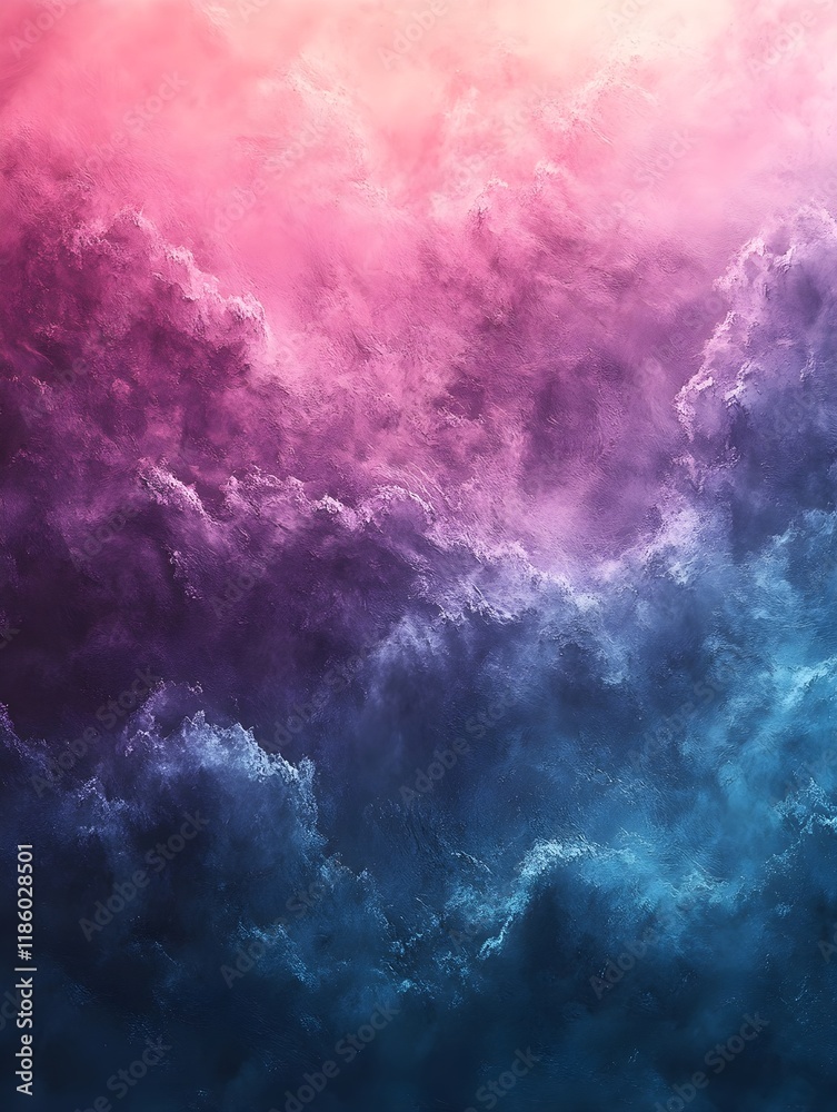 Fototapeta premium A background of a dreamy gradient blending pastel mint with gentle lilac