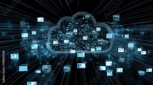 Digital Cloud Computing: Data Storage and Transfer