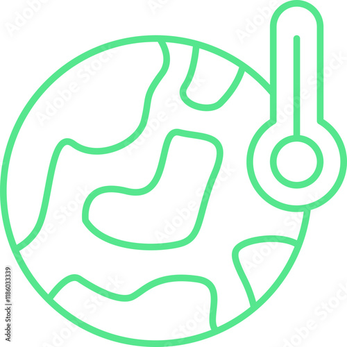 Warm icon single vector illustration