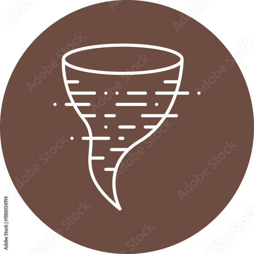 Sandstrom icon single vector illustration