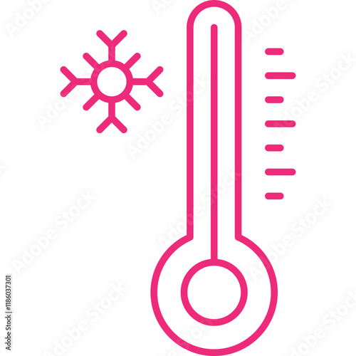 Cold icon single vector illustration