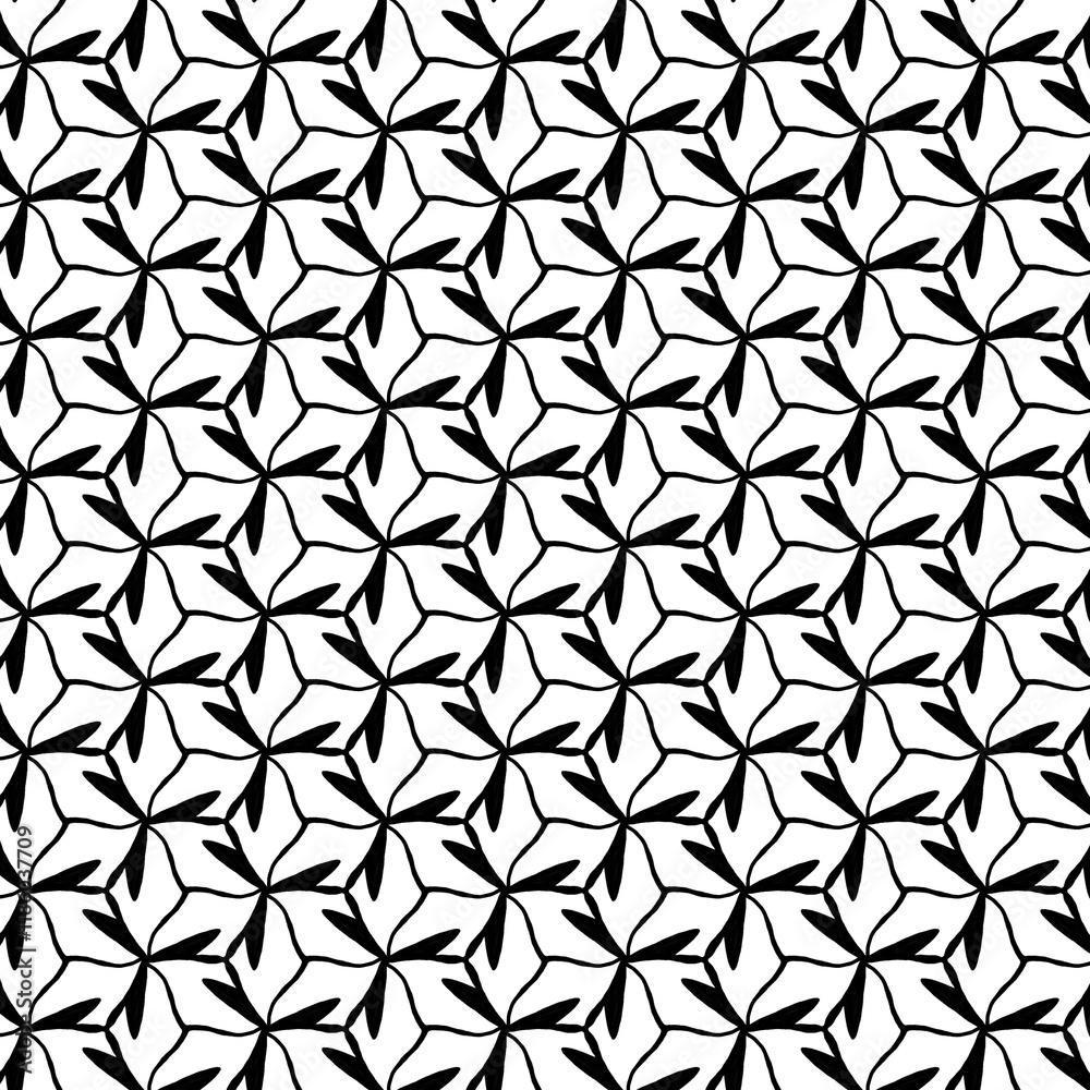Pattern in bianco e nero Pattern in bianco e nero