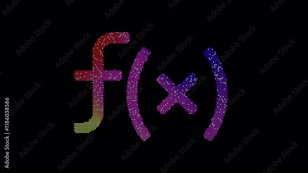 Icon function is made up of LED square shapes that shimmer and flicker. There are black dead diodes. In-Out looped. Alpha BW at the end Icon function is made up of LED square shapes that shimmer and flicker. There are black dead diodes. In-Out looped. Alpha BW at the end