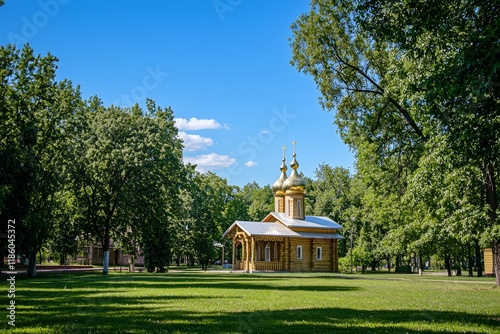 The Museum of wooden architecture in Suzdal houses Resurrection Church and the Church of the Transfiguration
